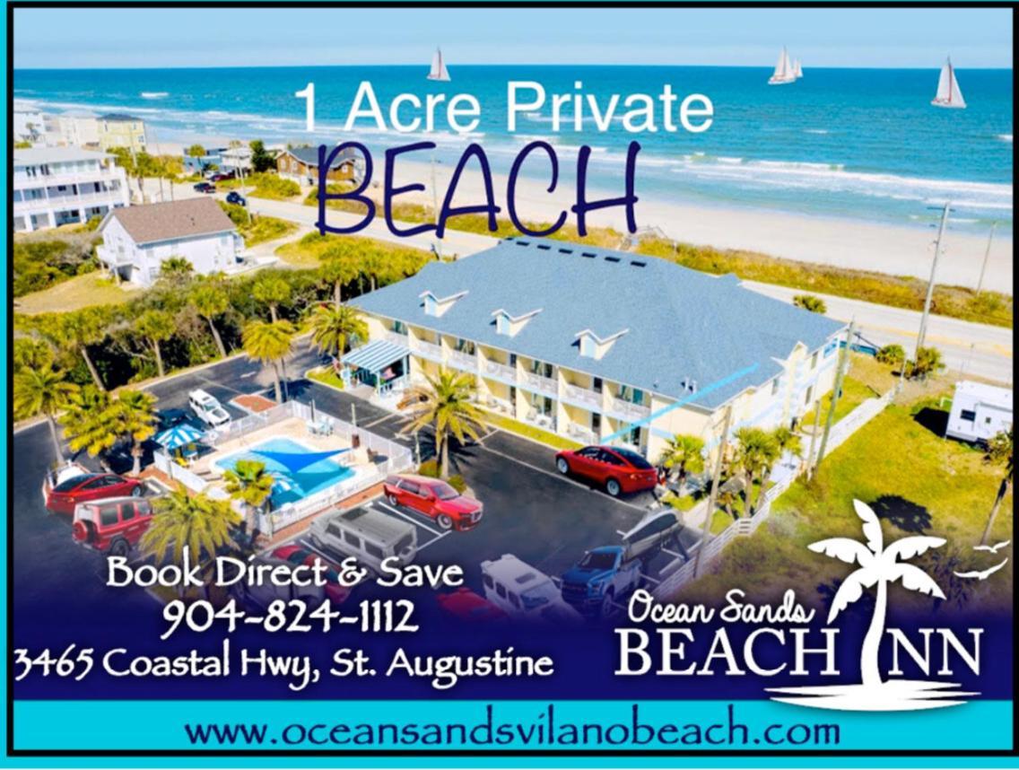 Ocean Sands Beach Inn (Adults Only) St. Augustine Kültér fotó